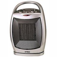 Modern Portable Oscillating Ceramic Heater with Thermostat | Contemporary Indoor Space Heater for Your Office...