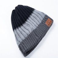 Tenergy Wireless Bluetooth Hands-Free Beanie Line Ribbed Knit N4