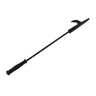 Sunnydaze Fireplace Poker, Black, 19 Inch Long