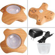 Aphse Electric Ultrasonic Humidifier Diffuser Aromatherapy Essential oil Diffuser,120ML Whisper-Quiet,Enjoy Aromatherapy... N27
