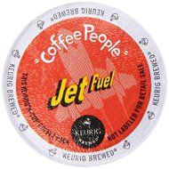 Keurig, Coffee People Jet Fuel Coffee, Extra Bold, K-Cup packs, 48-Count N4