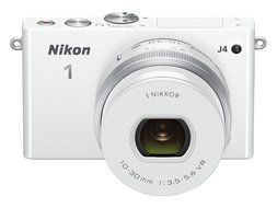Nikon 1 J4 Digital Camera with 1 NIKKOR 10-100mm f/4.0-5.6 VR Lens (White) (Discontinued by Manufacturer) N10