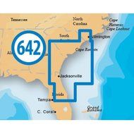 NAVIONICS Platinum+ 642 XL South Carolina-North Florida on SD card, MFG# MSD/642P+, coverage...