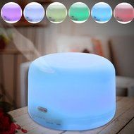 Essential Oil Diffuser,Noza Tec Aromatherapy Ultrasonic Mist Air Humidifier Color-changing LED Light N5