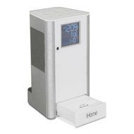 iHome iP39 Kitchen Timer and Alarm Clock Radio Speaker System for iPhone/iPod (White)