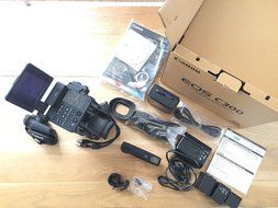 Canon EOS C300 Cinema Camcorder Body with Dual Pixel CMOS AF (EF Lens Mount) - International Version (No Warranty)