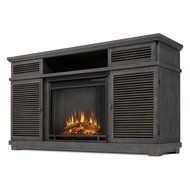 Real Flame 9110E-GRY 9110E Cavallo Electric Fireplace in Gray 9110E Cavallo Electric Fireplace N11