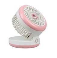 HJIAN Portable Mini Misting Fan Table Fans Humidifier Fan Portable Cooling Mist Fan Rechargeable Humidifier Personal... N18