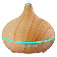 Essential Oil Diffuser, ARCHEER 300ml Cool Mist Humidifier with 7 color changing LED Lights Ultrasonic Aroma Diffuser... N8