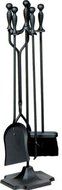 5 Pc Black Fireset (F-1188)