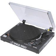 1 - Belt-Drive USB Turntable with Digital Recording Software, Plugs directly to Mac(R) or PC, 33 1/3 &amp; 45rpm speed...
