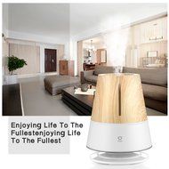 Szwisechip 2 L Wood Grain night Lamp type Air Humidifier N4
