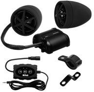 BOSS AUDIO MC600B Chrome 800 watt Motorcycle/ATV Sound System with Bluetooth Audio Streaming, One Pair of 3 Inch... N5