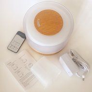 LEWONDE 4 IN 1 500ml Aromatherapy Essential Oil Diffuser Humidifier with Remote Control Color Light Changing and... N2