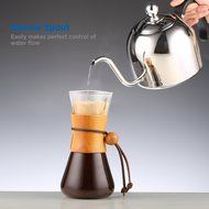 Ecooe Stainless Steel Electric Induction Gooseneck Kettle - 1.2L N7