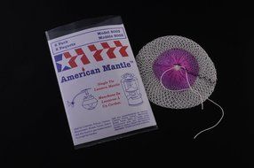 AMERICAN MANTLE Single Tie 300 C.P. String Tie Mantle (for large single tie mantle lantern as well as Mr. Heater...