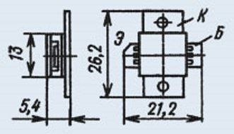 Transistor Silicon 2T987A analogue MPF873 USSR 1 pcs