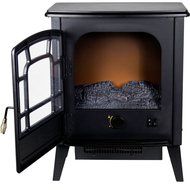 Warm House RSF-10324 Bern Retro-Style Floor Standing Electric Fireplace N6