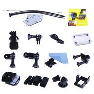 Homkm Q3H+ Basic 4K Full HD 1080p Action Camera MAX 30M Waterproof Camera 6 Glass + LED Lens 170&deg; Wide Angle (...