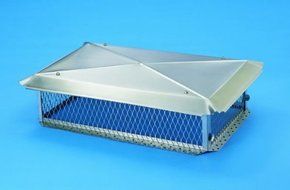 Lindemann 150446 Hy-C 14 Inch x 26 Inch Stainless Steel Chimney Cap