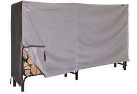 BroilPro Accessories Heavy Duty Vinyl Log cover 4' (8', black) N6