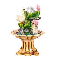 FEI&amp;S Creative ceramic fountain water ornaments home decorations humidifier flowing water fountain in the living... N4