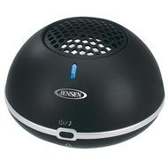 Jensen SMPS-620 Portable Bluetooth Rechargeable Speaker with Hands-Free Speakerphone and USB Charging with Cable