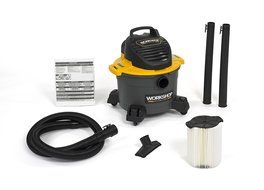 WORKSHOP Wet/Dry Vacs WS0600VA General Purpose Wet Dry Shop Vacuum, 6-Gallon, 2.5-Peak HP N4