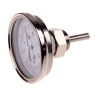Awakingdemi 1/2"Stainless Steel Thermometer for a Moonshine Still Condenser or Brew Pot TS-BX39 N4