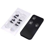 Goplus&reg; 28.5" Fireplace Electric Embedded Insert Heater Glass View Log Flame Remote Home N3