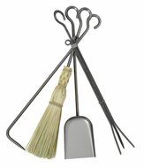 Enclume 4 Piece Long Fireplace Tools