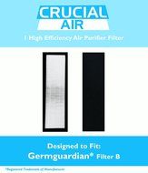 Crucial Air Germ Guardian Air Purifier HEPA Filter B FLT4825, Fits Guardian 3-in-1 Systems, AC4825, AC4800 Series N4