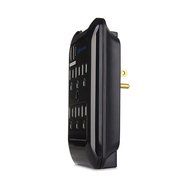 Cable Matters 6-Outlet Wall Mount Surge Protector with 2.4A Dual USB Charging