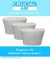 3 Holmes Humidifier Wick Filter, Fits Holmes HWF-65 &amp; H65-C, by Think Crucial