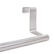 Imiee Forma Over Cabinet 9&quot; Towel Bar Robe Hook , Brushed Stainless Steel N12