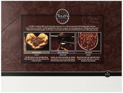Tully's Coffee Decaffeinated House Blend, K-Cup Portion Pack for Keurig K-Cup Brewers 24-Count (Pack of 2) N12