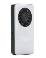 niceEshop(TM) Battery Operated Personal Summer Pocket Fan With Rechargeable Lithium Battery,White N2