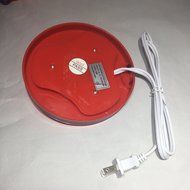 Fixture Displays Ceramic Electric Kettle with Red White Polka Dots 13581