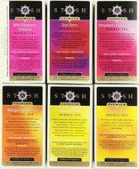 Stash Tea Fruity Herbal Tea Six Flavor Assortment, 18-20 Count Tea Bags in Foil (Pack of 6)