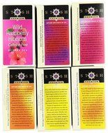 Stash Tea Fruity Herbal Tea Six Flavor Assortment, 18-20 Count Tea Bags in Foil (Pack of 6) N2