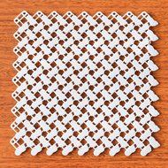 KAKA(TM) Slip-Resistant Non-slip Bathroom Floor Bathtub Kitchen Desk Home Mildew Mold Resistant Bath Mat Square... N6