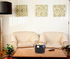 EasyAcc Remote Controller Holder Storage Container Rack Coffee Table 5 Compartments for TV Remote Phone iPad CD... N2