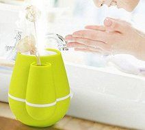 BuyHere USB Powered Vase-shape Humidifier, Rose Red N8