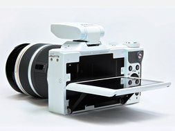 Kodak PIXPRO S-1 Compact System Digital Camera with 12-45mm Lens, 400mm Bonus Lens and 3" Articulating LCD Screen... N17