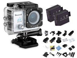 Iearl IE8000 Ultra HD 4K Sport Action Camera 2 Inch WiFi HDMI 16MP 30M Waterproof 170 Degrees Wide Viewing Angle...