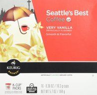 Seattle's Best Coffee - Very Vanilla K-cup 16 Packs (1 Pack - 16 K-cups) N4