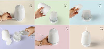 GH Brothers Germ Free Cool Mist Humidifier, White