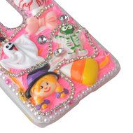 Spritech(TM) 3D Handmade Crystal Phone Case for Motorola Droid Turbo,Helloween Style Monster Pumpkin Design Smartphone... N14