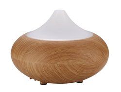 Cool Mist Humidifier Filter Free Ultrasonic Aroma Essential Oil Diffuser 100ml (Khaki)