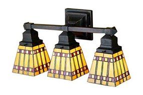 Meyda Tiffany 31246 Prairie Corn 3 Light Wall Sconce, 20 W by Meyda Tiffany